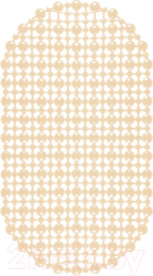 Коврик на присосках Вилина Комфорт 6922 (36x65, пляжный песок)