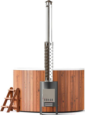 Купель Polarspa Comfort термососна 195 Hot (с утеплением композитной чаши)