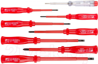 Набор отверток FIT Изолированные / 56127