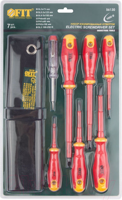 Набор отверток FIT Изолированные / 56130