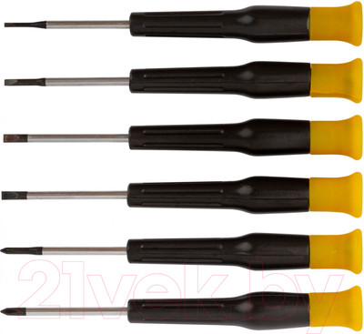 Набор отверток FIT Для точных работ 120мм / 56140