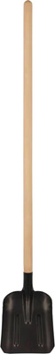Лопата РОС Совковая плоская с деревянным черенком 225x270x1430мм / 77217