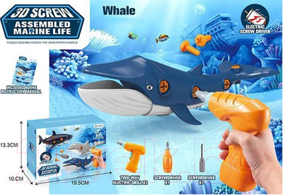 Конструктор Наша игрушка Кит / 3169-70