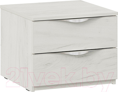 Прикроватная тумба ТриЯ Либерти ТД-297.03.02 (дуб крафт белый)