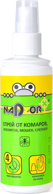 Спрей от насекомых Nadzor ISU002ER От комаров  (100мл)