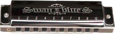 Губная гармошка Swan SW1020H-BK
