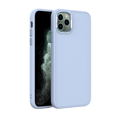 Чехол-накладка Bingo Metal для iPhone 12/12 Pro (голубой)