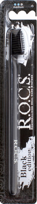 Зубная щетка R.O.C.S. Black Edition Classic средняя