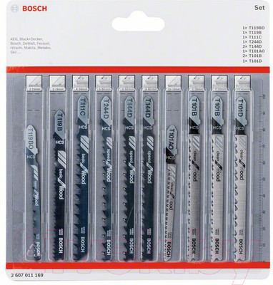 Набор пильных полотен Bosch 2.607.011.169
