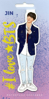 Закладка для книг Эксмо BTS. Джин / 9785041059316