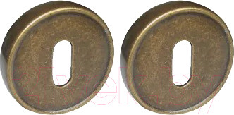 Накладка под сувальдный ключ System PS AR MVB (бронза античная матовая)