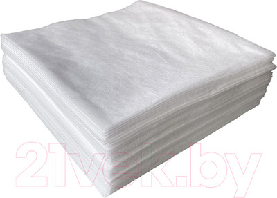 Простынь одноразовая Rivex Нестерильная 80x200см  (50шт, белый)