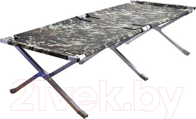 Раскладушка туристическая Следопыт 185x75x40 / PF-CB-06AL