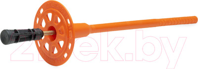 Дюбель для теплоизоляции ЕКТ Cо стальным гвоздем с высокоэфф. термоголовкой / VE012412 (8x180, 200шт)