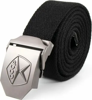 Ремень мужской Следопыт Знак Качества / PF-BE-12 (черный)