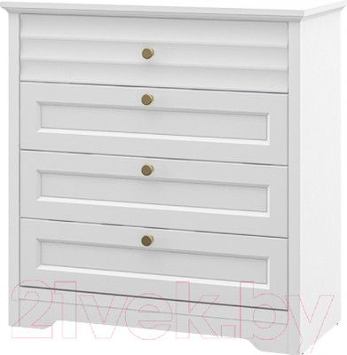 Комод Мебель-Неман Денвер МН-040-11 (белый)