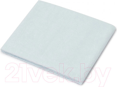 Наматрасник в кроватку Пелигрин 5264 c х/б покрытием (60x120, голубой)