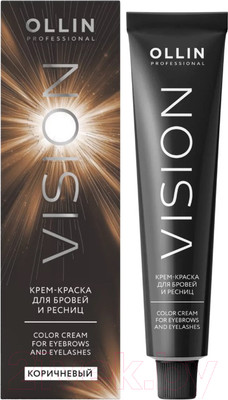 Краска для бровей Ollin Professional Vision / 772444 (20мл, коричневый)