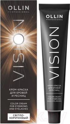 Краска для бровей Ollin Professional Vision / 772468 (20мл, светло-коричневый)