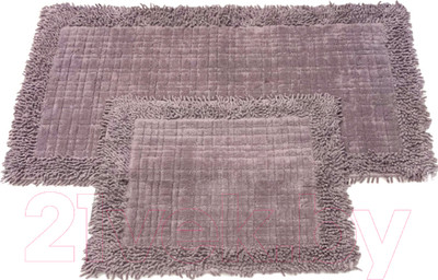 Набор ковриков для ванной и туалета Karven K.M.Ekose / KV 426 (Lila/лиловый)