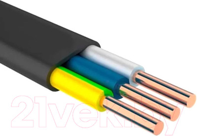Кабель силовой Автопровод ВВГ-П 3x2.5 (N PE)-0.66 (10м)