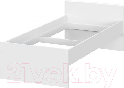 Каркас кровати NN мебель Токио 90x200 (белый текстурный)