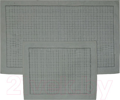 Набор ковриков для ванной и туалета Karven Ekose / KV 424 (Gri/серый)