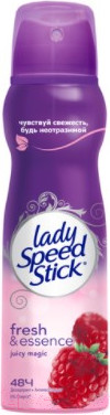 Дезодорант-спрей Lady Speed Stick Fresh and Essence Juicy Magic малина (150мл)