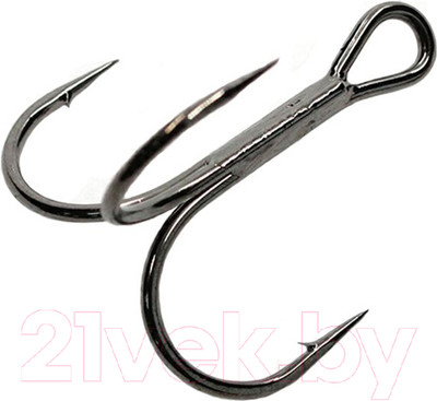 Набор крючков рыболовных Namazu Round Treble №1/0 / N-HRT1/0BN (50шт)