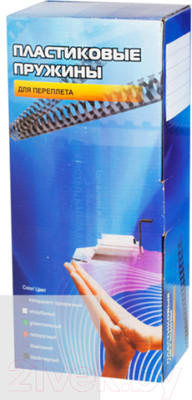 Пружины для переплета Office Kit 51мм / BP2153 (50шт, прозрачный)