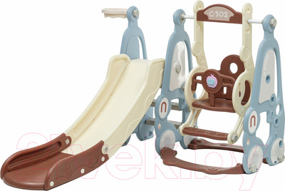 Горка-комплекс Sundays Машинка A30019 (голубой)