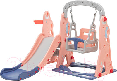 Горка-комплекс Sundays Самолет WJ-A10012 (розовый)
