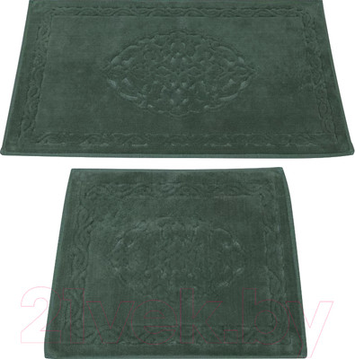 Набор ковриков для ванной и туалета Karven Osmanli / KV 115 (Koyu Yesil/хаки)