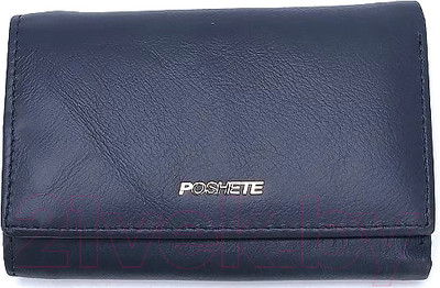 Портмоне Poshete 827-VN80036M-BLU (синий)