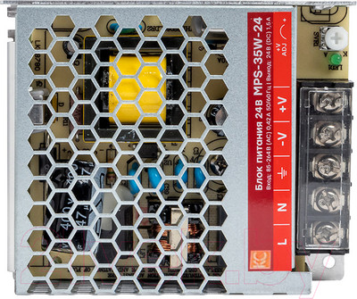 Блок питания на DIN-рейку КС MPS-35W-24V