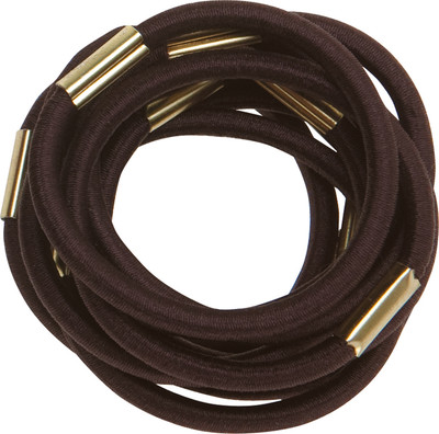 Набор резинок для волос Dewal RE-022 Maxi (10шт, коричневый)