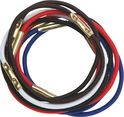 Набор резинок для волос Dewal RE-023 Midi (10шт, цветные)