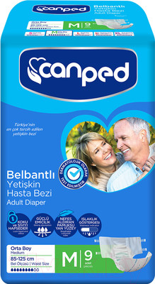 Подгузники для взрослых Canped Aio (M, 9шт)