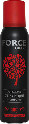 Аэрозоль от насекомых Force Guard От клещей (150мл)