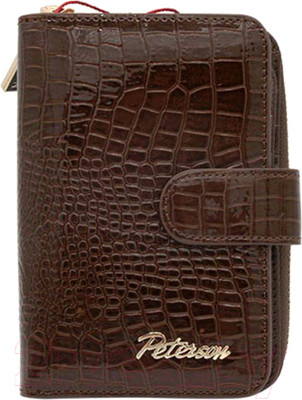 Портмоне Peterson PTN CR-602-1451 (коричневый)