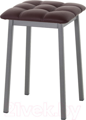 Табурет AMC Comfort 7К4.14 (кожзам бордо/графит)