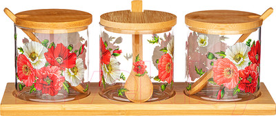 Набор емкостей для хранения Agness 887-155