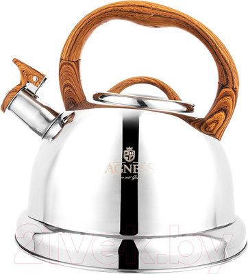 Чайник со свистком Agness 937-032
