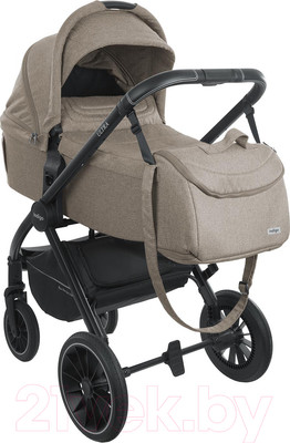 Детская универсальная коляска INDIGO Ultra 3 в 1 (бежевый)