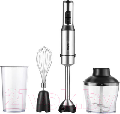 Блендер погружной Centek CT-1330 (черный/сталь)