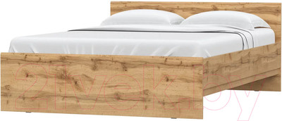 Каркас кровати НК Мебель Stern 140x200 / 72676497 (дуб вотан)