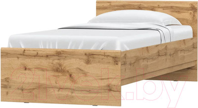 Каркас кровати НК Мебель Stern 90x200 / 72676494 (дуб вотан)