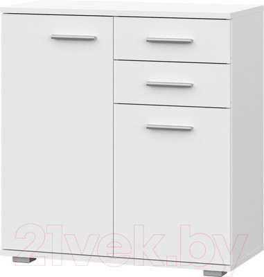 Тумба НК Мебель Fun КД-2 / 71336951 (белый)