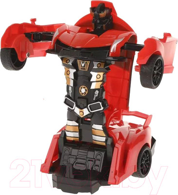 Робот-трансформер Пламенный мотор Машина Краш / 870541 (красный)