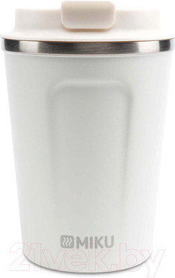 Термокружка Miku TH-MG-380W (380мл, белый)